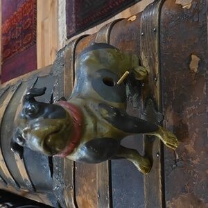 Vintage Pug Bird House